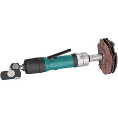 Dynabrade - 0.4 hp, 3,200 RPM Finishing Sander - 22 CFM Air Consumption, 6.21 bar Air Pressure, 1/4 NPT Inlet - USA Tool & Supply