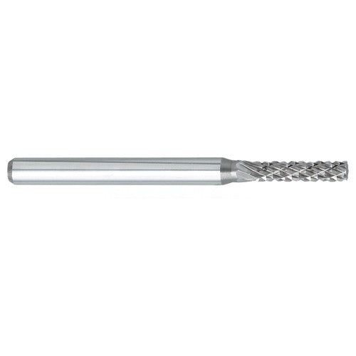 ‎SA-41 -1.5mm × 6mm LOC × 6mm Shank × 50mm OAL Cylindrical Carbide Medium Tough Cut Burr - USA Tool & Supply