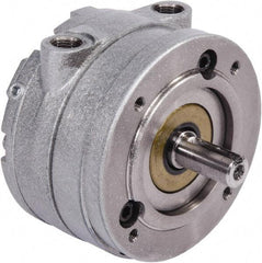 Gast - 0.92 hp Clockwise Hub Air Actuated Motor - 0:00 Gear Ratio, 3,000 Max RPM, 1.13" Shaft Length, 1/2" Shaft Diam - USA Tool & Supply