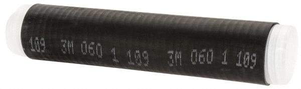 3M - 305mm Long, 2:1, EPDM Rubber Cold Shrink Electrical Tubing - Black - USA Tool & Supply