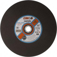 Camel Grinding Wheels - 16" 36 Grit Aluminum Oxide Cutoff Wheel - 3/32" Thick, 1" Arbor, 3,820 Max RPM - USA Tool & Supply
