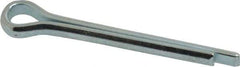 Value Collection - 1/4" Diam x 2" Long Extended Prong Cotter Pin - Grade 2, Zinc-Plated, Steel - USA Tool & Supply