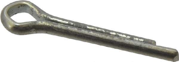 Value Collection - 1/8" Diam x 3/4" Long Extended Prong Cotter Pin - Grade 2, Zinc-Plated, Steel - USA Tool & Supply