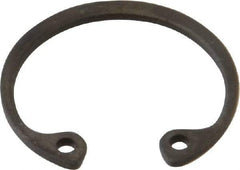 Value Collection - 13/16" Nominal, 0.042" Thick, Phosphate Finish, Spring Steel Snap Internal Retaining Ring - 0.046" Groove Width, 0.025" Groove Depth, 0.862" Groove Diam - USA Tool & Supply