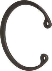 Value Collection - 1-5/8" Nominal, 0.062" Thick, Phosphate Finish, Spring Steel Snap Internal Retaining Ring - 0.068" Groove Width, 0.05" Groove Depth, 1.725" Groove Diam - USA Tool & Supply