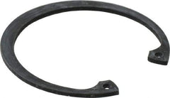 Value Collection - 1-11/16" Nominal, 0.062" Thick, Phosphate Finish, Spring Steel Snap Internal Retaining Ring - 0.068" Groove Width, 0.052" Groove Depth, 1.792" Groove Diam - USA Tool & Supply