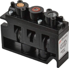 ARO/Ingersoll-Rand - 1/4", 2-Position Alpha Stacking Solenoid Valve - 1.9 CV Rate, 2-7/16" High x 3-1/4" Long - USA Tool & Supply