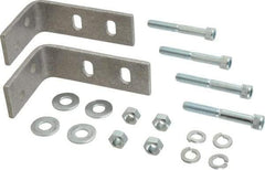 ARO/Ingersoll-Rand - Solenoid Valve Short "L" Bracket - Use with Alpha Stacking Valves - USA Tool & Supply