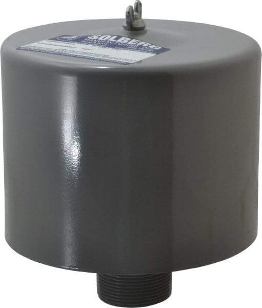 Made in USA - 1-1/2" Port, 6" High x 6" Wide, FRL Filter - 80 SCFM, 220°F Max - USA Tool & Supply