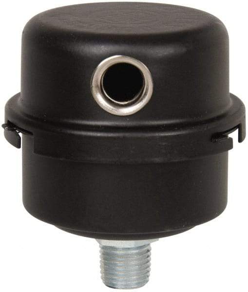 Made in USA - 1/4" Port, 2" High x 2" Wide, FRL Filter - 6 SCFM, 220°F Max - USA Tool & Supply