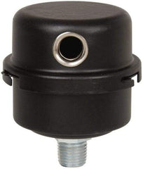 Made in USA - 1/4" Port, 2" High x 2" Wide, FRL Filter - 6 SCFM, 220°F Max - USA Tool & Supply