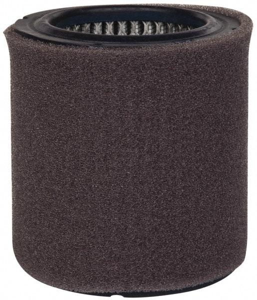 Made in USA - Replacement Filter Element - 4-3/4" High x 4-3/8" Wide, For Use with Air Intake Filters - USA Tool & Supply