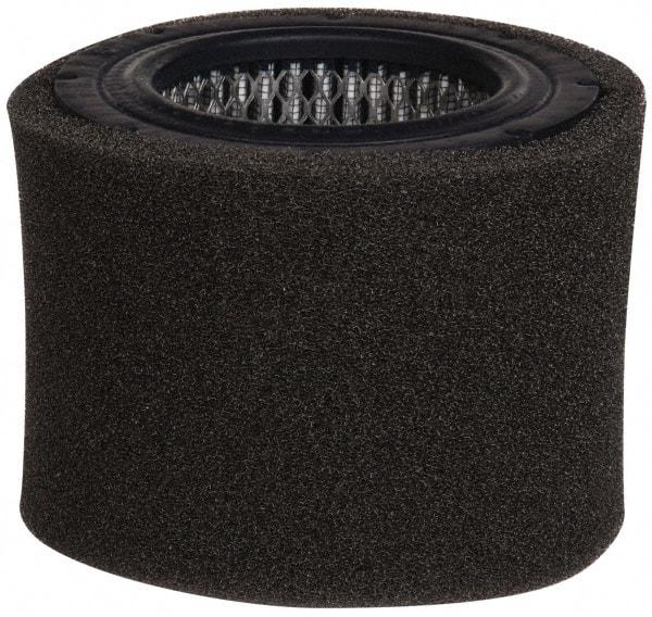 Made in USA - Replacement Filter Element - 4-3/4" High x 5-3/4" Wide, For Use with Air Intake Filters - USA Tool & Supply