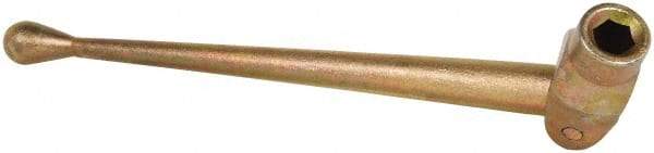 Kurt - 1 Piece Vise Handle - Cast Iron, 7/8" Hex, 16-1/8" Long - USA Tool & Supply