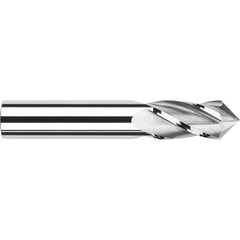 Harvey Tool - 1/2" Diam, 1" LOC, 4 Flute 90° Point Angle Solid Carbide Drill Mill - Exact Industrial Supply