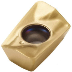Seco - XOMX090308 M08 Grade MP3000 Carbide Milling Insert - TiAlN Finish, 0.144" Thick, 0.031" Corner Radius - USA Tool & Supply