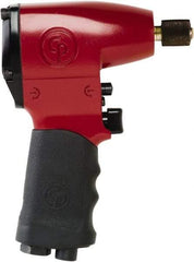 Chicago Pneumatic - 1/4" Drive, 7,000 RPM, 12 Ft/Lb Torque Impact Wrench - Pistol Grip Handle, 2,100 IPM, 8 CFM, 90 psi, 1/4" NPT Inlet - USA Tool & Supply