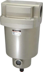SMC PNEUMATICS - 1-1/2" NPT Pipe, 212 CFM Refrigerated Air Dryer - 37 kw, 12-11/32" Long, Open Auto Drain - USA Tool & Supply