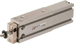 SMC PNEUMATICS - 16mm Bore x 25mm Stroke Vacuum Cylinder - 85 psi, 135.5mm OAL - USA Tool & Supply
