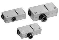 SMC PNEUMATICS - 1mm Nozzle High Suction Flow Vacuum Ejector Valve - 1/8 NPT Supply Port x 1/8 NPT Vacuum Port, 14 psi Pressure, 1.2 CFM Air Consumption & 1.20 CFM Max Suction Flow - USA Tool & Supply