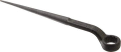 Proto - 1" 12 Point Spud Handle Box Wrench - Single End, 1-9/16" Head Diam x 11/16" Head Thickness, 12" OAL, Steel, Black Finish - USA Tool & Supply