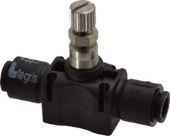 Legris - 6mm Tube OD Inline Flow Control Valve - USA Tool & Supply
