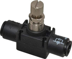 Legris - 8mm Tube OD Inline Flow Control Valve - USA Tool & Supply