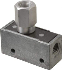 Mead - 3 Way Pilot Air Valve - 1/8" NPT Inlet, Pressure Piloted - USA Tool & Supply