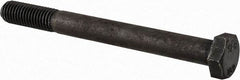 Value Collection - M12x1.75mm Metric Coarse, 120mm Length Under Head Hex Head Cap Screw - Partially Threaded, Grade 10.9 Steel, Uncoated, 19mm Hex - USA Tool & Supply