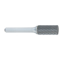 ‎SA-1 -1/4 × 5/8 LOC × 1/4 Shank × 2 OAL Cylindrical Carbide Medium Tough Cut Burr - USA Tool & Supply