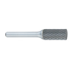 ‎SA-1 -6mm × 16mm LOC × 6mm Shank × 50mm OAL Cylindrical Carbide Medium Tough Cut Burr - USA Tool & Supply
