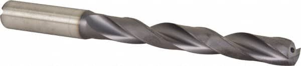 Kennametal - 31/64" 132° Spiral Flute Solid Carbide Taper Length Drill Bit - USA Tool & Supply