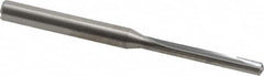 Kennametal - 3.8mm, 130° Point, Solid Carbide Straight Flute Drill Bit - USA Tool & Supply