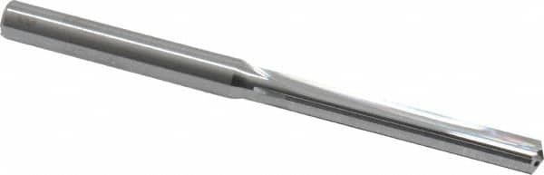 Kennametal - 5.1mm, 130° Point, Solid Carbide Straight Flute Drill Bit - USA Tool & Supply