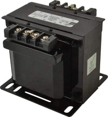 Sola/Hevi-Duty - 1 Phase, 0.35 kVA, Control Transformer - 2 Input, 1 Output Winding, 60 Hz, 5.53 Inch Deep x 4.53 Inch High, 131°F Temp Rise - USA Tool & Supply