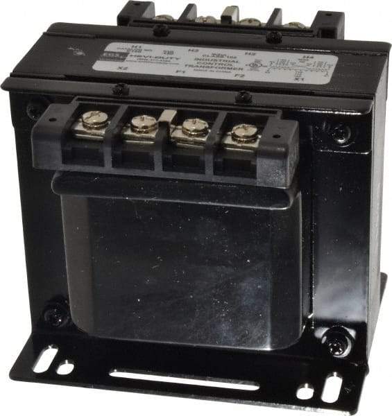 Sola/Hevi-Duty - 1 Phase, 0.15 kVA, Control Transformer - 2 Input, 1 Output Winding, 60, 50/60 at 220 V x 440 V, 50/60 at 230 V x 460 V Hz, 4.48 Inch Deep x 3.89 Inch High, 131°F Temp Rise - USA Tool & Supply