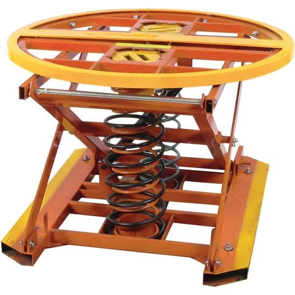 Wesco Industrial Products - 4,500 Lb Capacity Steel Pallet Positioner - 40-3/4" High - USA Tool & Supply