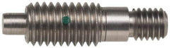 Gibraltar - 1/4-20, 1/2" Thread Length, 1/8" Max Plunger Diam, 1 Lb Init to 5 Lb Final End Force, Knob Handle Plunger - Knobless Threaded Stud, 1/8" Length Under Head/Shoulder, 1/8" Plunger Projection - USA Tool & Supply