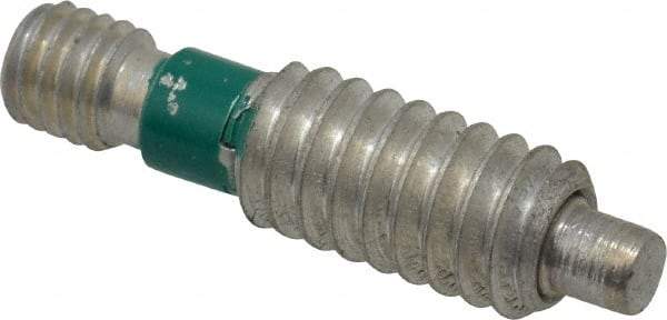 Gibraltar - 1/4-20, 1/2" Thread Length, 1/8" Max Plunger Diam, 0.5 Lb Init to 2.5 Lb Final End Force, Knob Handle Plunger - Knobless Threaded Stud, 1/8" Length Under Head/Shoulder, 1/8" Plunger Projection - USA Tool & Supply