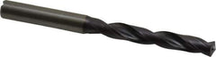 Kennametal - 7.1mm 140° Solid Carbide Jobber Drill - TiAlN Finish, Right Hand Cut, Spiral Flute, Straight Shank, 91mm OAL, Standard Point - USA Tool & Supply