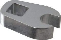 Proto - 9mm 3/8" Drive Chrome Crowfoot Wrench - 29/32" Head Diam x 1/4" Head Thickness, 1-5/16" OAL - USA Tool & Supply