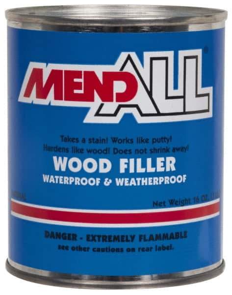 MendAll - 16 oz Wood Repair - Natural Birch - USA Tool & Supply