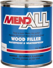 MendAll - 16 oz Wood Repair - Light Oak - USA Tool & Supply