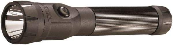 Streamlight - White LED Bulb, 385 Lumens, Industrial/Tactical Flashlight - Black Plastic Body, 1 AA Battery Included - USA Tool & Supply