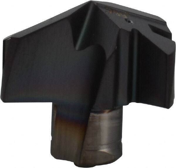 Iscar - Series ICM, 0.799" Diam Grade IC908 140° Replaceable Drill Tip - Carbide, TiAlN Finish, 20 Seat Size, Through Coolant - USA Tool & Supply