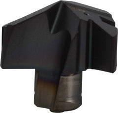Iscar - Series ICM, 0.799" Diam Grade IC908 140° Replaceable Drill Tip - Carbide, TiAlN Finish, 20 Seat Size, Through Coolant - USA Tool & Supply
