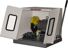 Kalamazoo - 10" Blade Diam, 5/8" Arbor Hole, Straight Chop & Cutoff Saw - 3,450 RPM, 2 hp, 220/440 Volts, 3 Phase - USA Tool & Supply