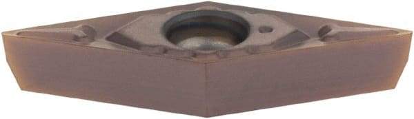Sumitomo - VCGT220.5 EFC Grade AC530U Carbide Turning Insert - TiAlN/AlCrN Finish, 35° Diamond, 1/4" Inscr Circle, 1/8" Thick, 0.0078" Corner Radius - USA Tool & Supply