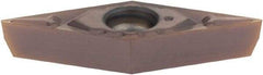 Sumitomo - VCGT220.5 EFC Grade AC530U Carbide Turning Insert - TiAlN/AlCrN Finish, 35° Diamond, 1/4" Inscr Circle, 1/8" Thick, 0.0078" Corner Radius - USA Tool & Supply