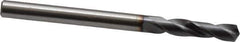 OSG - 5/32" 130° Spiral Flute Powdered Metal Screw Machine Drill Bit - TiCN Finish, Right Hand Cut, 22mm Flute Length, 54mm OAL, Standard Point, Straight Shank - USA Tool & Supply